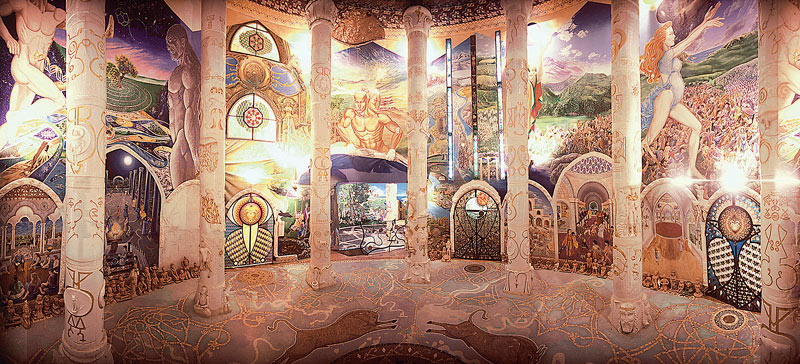 Illustration for article titled A modern-day esoteric shrine, deep beneath the Alps